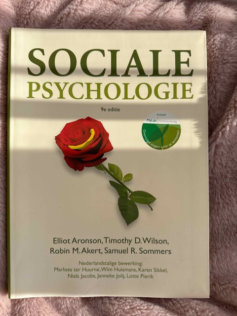 9789043035361-Sociale-psychologie