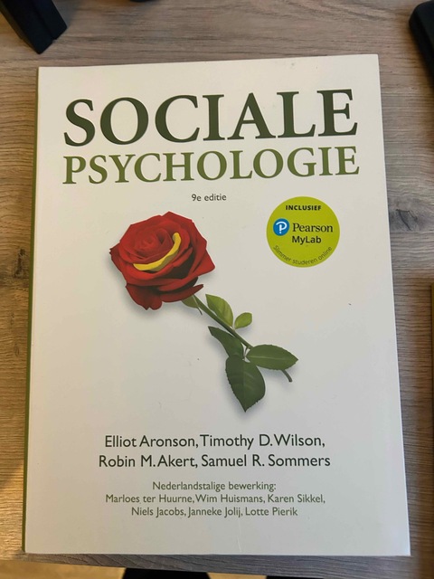 9789043035361-Sociale-psychologie