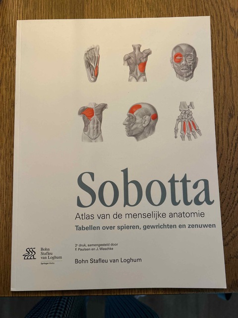 9789031390748-Sobotta-Tabellen-over-spieren-gewrichten-en-zenuwen