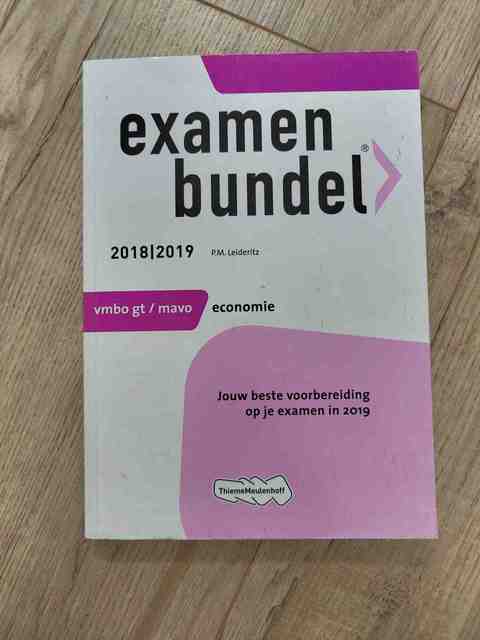 9789006429152-Examenbundel-vmbo-gtmavo-Economie-20182019
