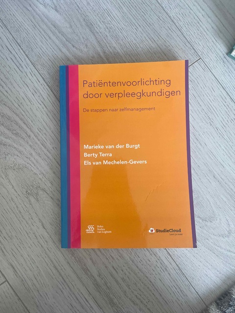 9789036815420-Patientenvoorlichting-door-verpleegkundigen