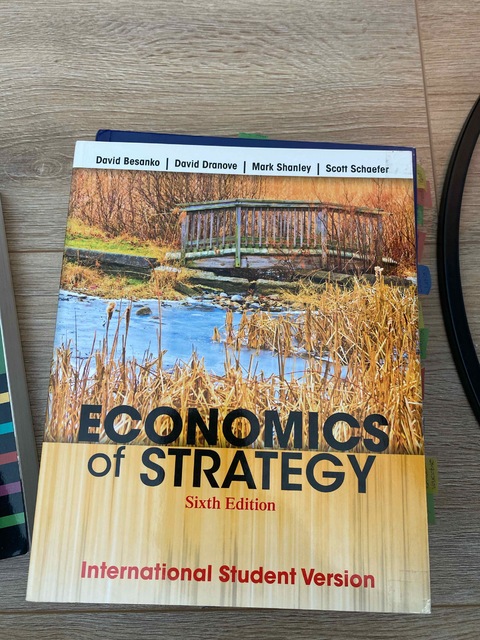 9781118319185-Economics-of-Strategy