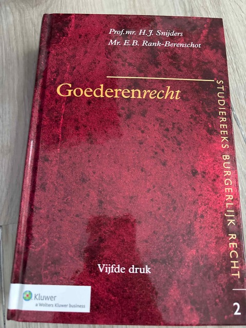 9789013085235-Goederenrecht