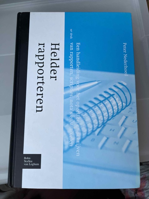 9789031390311-Helder-rapporteren